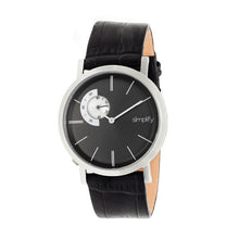 Load image into Gallery viewer, Simplify The 3100 Leather-Band Watch - Silver/Black - SIM3102
