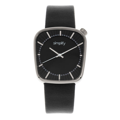 Simplify The 6800 Leather-Band Watch - SIM6802