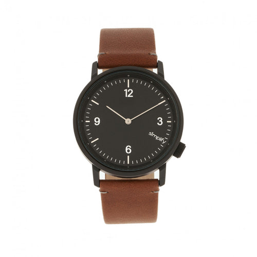 Simplify The 5500 Leather-Band Watch - SIM5505