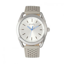 Load image into Gallery viewer, Simplify The 5900 Leather-Band Watch - Silver/Grey - SIM5902
