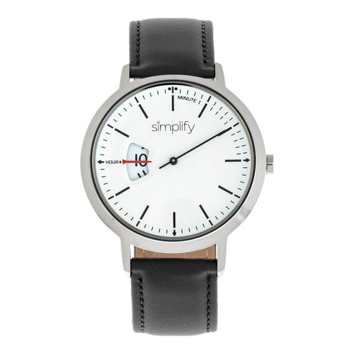 Simplify The 6500 Leather-Band Watch - SIM6501