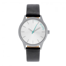 Load image into Gallery viewer, Simplify The 2400 Leather-Band Unisex Watch - Silver - SIM2401
