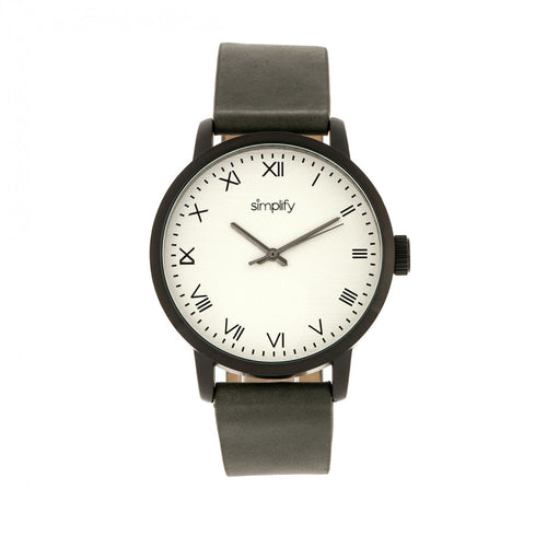 Simplify The 4200 Leather-Band Watch - SIM4205