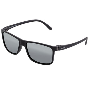 Simplify Ellis Polarized Sunglasses - Black/Silver - SSU123-SL