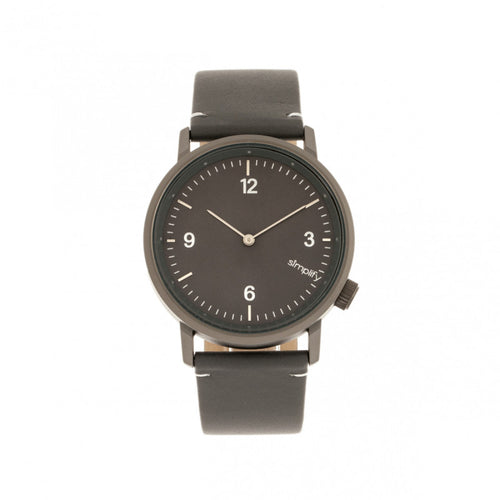 Simplify The 5500 Leather-Band Watch - SIM5506