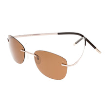 Load image into Gallery viewer, Simplify Matthias Polarized Sunglasses - Rose Gold/Brown - SSU112-RG
