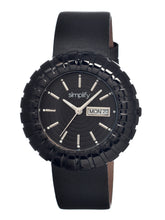 Load image into Gallery viewer, Simplify The 2100 Leather-Band Ladies Watch w/Date - Black/Silver - SIM2108
